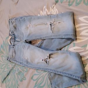 Hollister low rise, super skinny jeans. Size 26 W 30 L